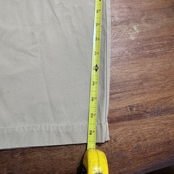 Vintage Y2K Orvis Cargo Hunting Safari Pants Men's Sz 40 Khaki Cotton Zip Pocket - Picture 7 of 12